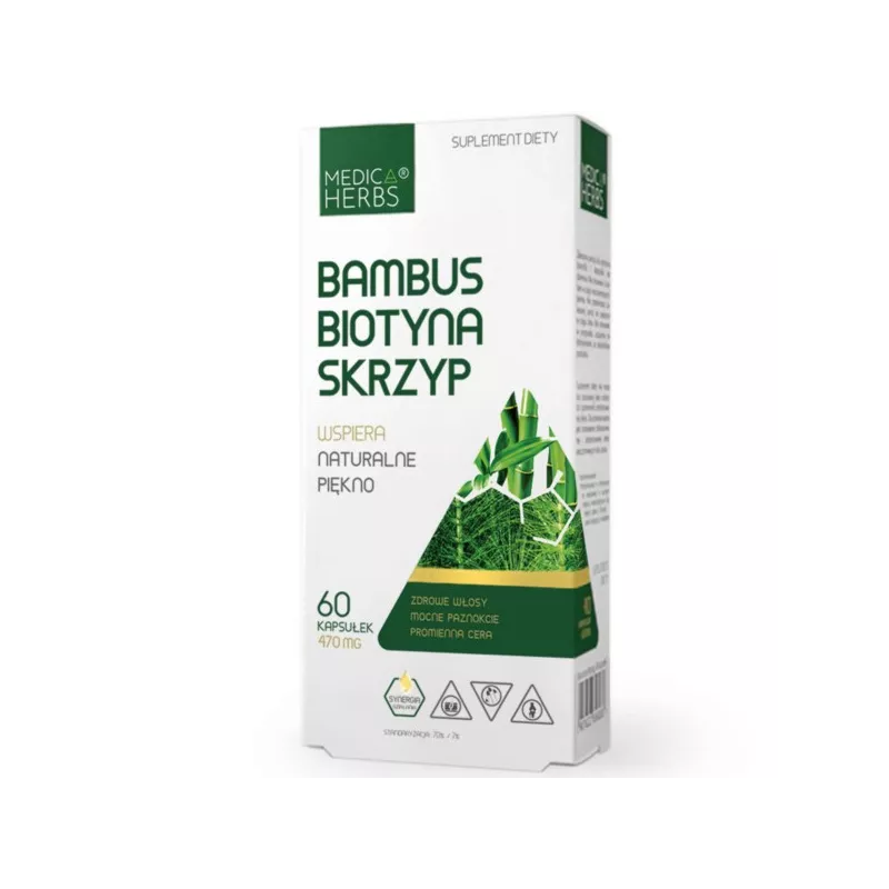Medica Herbs Bambus Biotyna Skrzyp 60 k