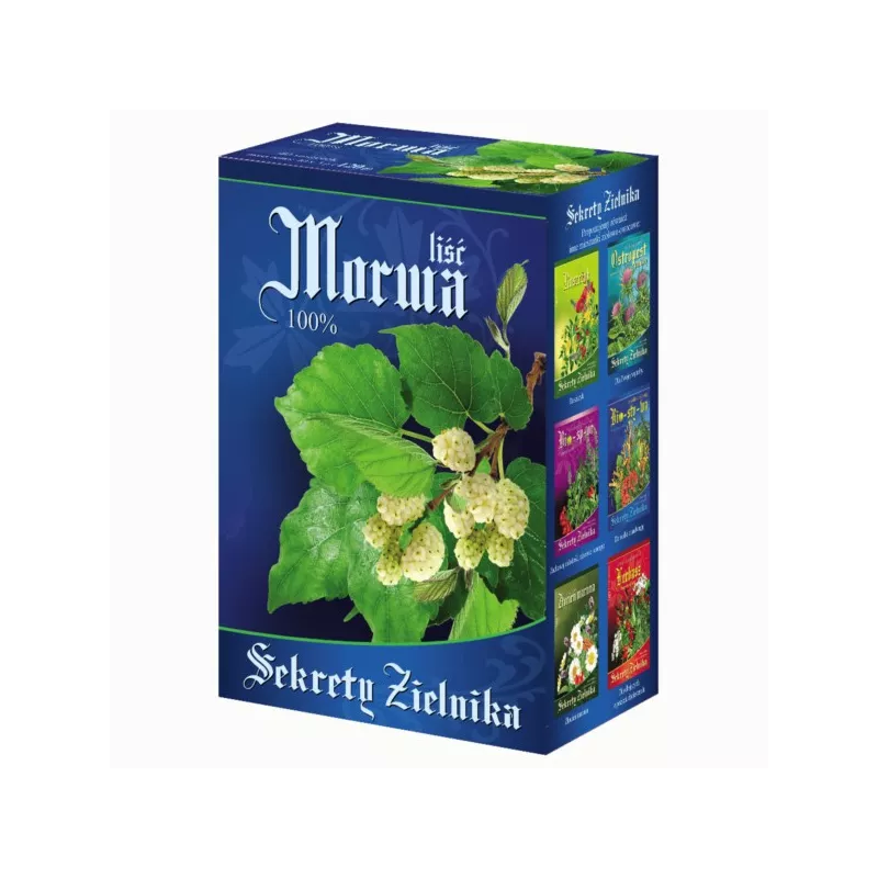 Asz Sekrety Zielnika Morwa Liść 40X3 G Cukrzyca