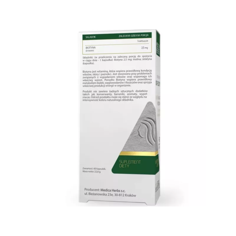Medica Herbs Biotyna 60 k Medica Herbs Biotyna 60 k