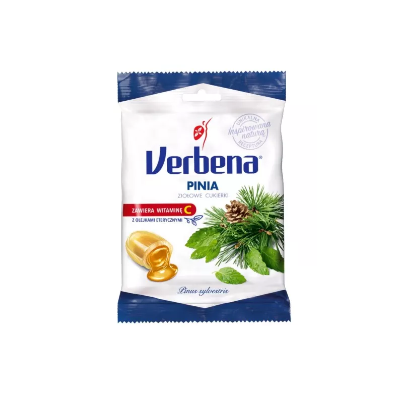 Verbena Pinia cukierki ziołowe 60g Verbena Pinia cukierki ziołowe 60g
