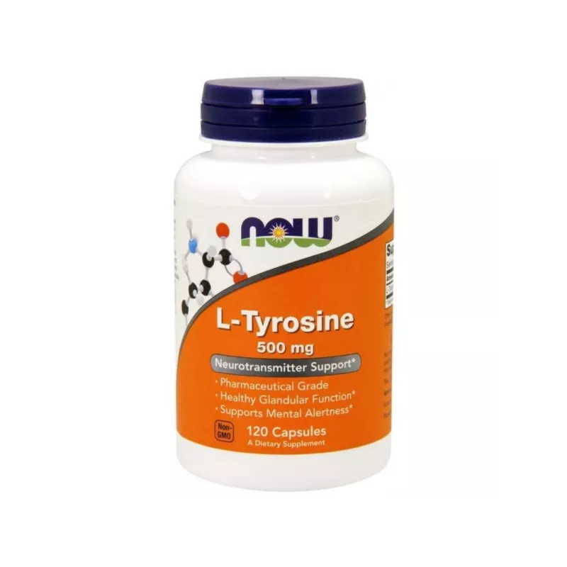 Now Foods L-Tyrosine 500 MG 120 kapsułek