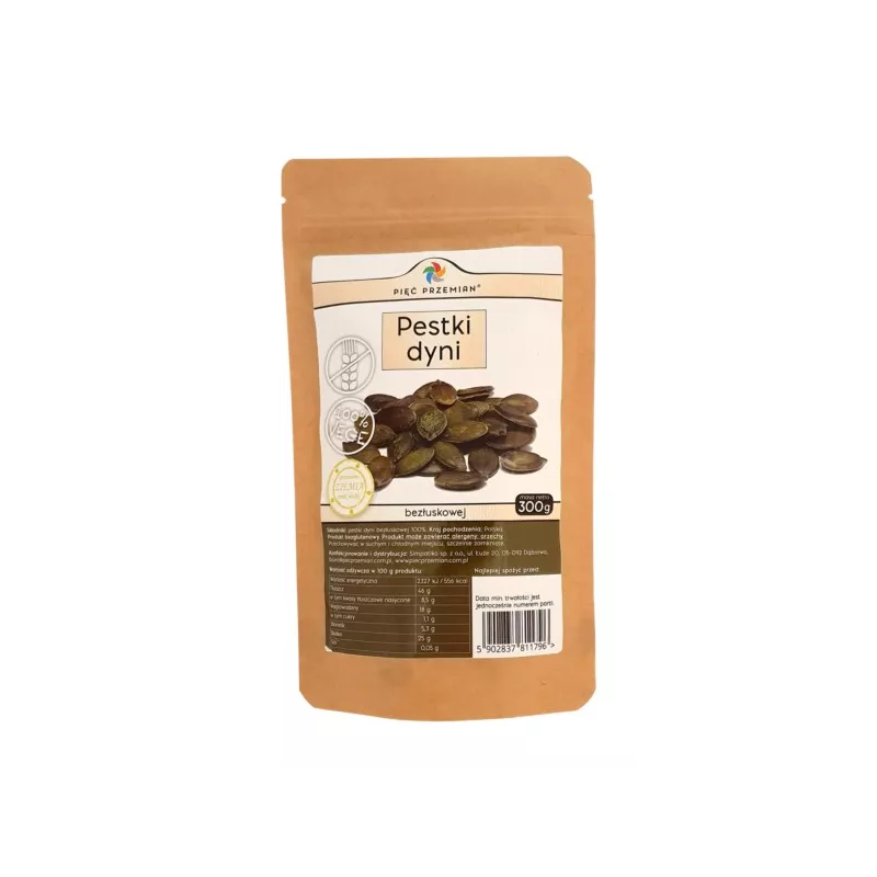 Pięć Przemian Pestki dyni 300g Pięć Przemian Pestki dyni 300g