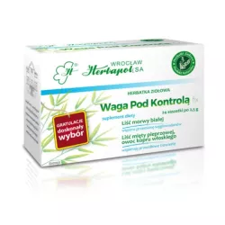 Herbapol Waga Pod Kontrolą 24 saszetki herbatka Herbapol Waga Pod Kontrolą 24 saszetki herbatka