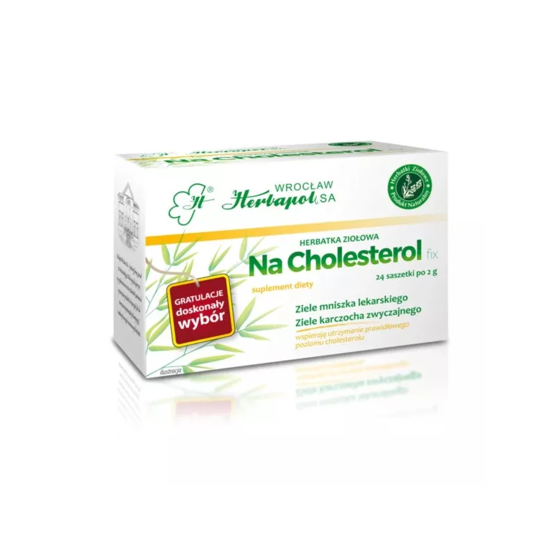 Herbapol Na Cholesterol 24 saszetki herbatka Herbapol Na Cholesterol 24 saszetki herbatka