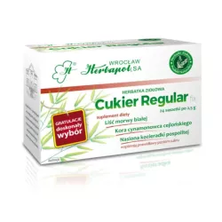 Herbapol Cukier Regular fix 24 saszetki herbatka Herbapol Cukier Regular fix 24 saszetki herbatka