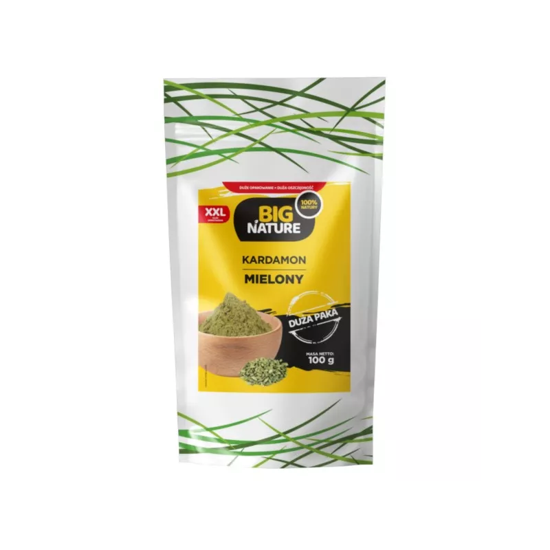 Big Nature Kardamon Mielony 100 g Big Nature Kardamon Mielony 100 g
