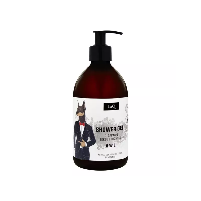 LAQ Doberman żel pod prysznic 8w1 500 ml