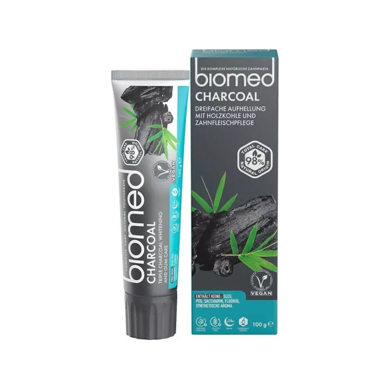 Biomed Pasta Do Zębów 100G Charcoal Z Węglem
