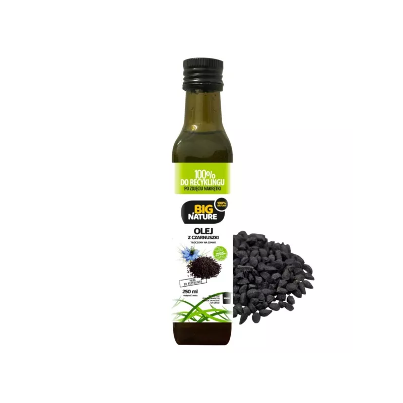 Big Nature Olej z czarnuszki 250 ml 100%