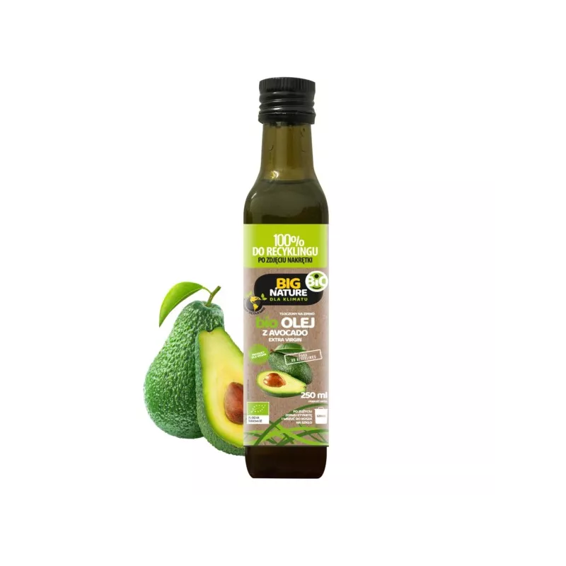 Big Nature Olej z avocado BIO 250 ml Big Nature Olej z avocado BIO 250 ml