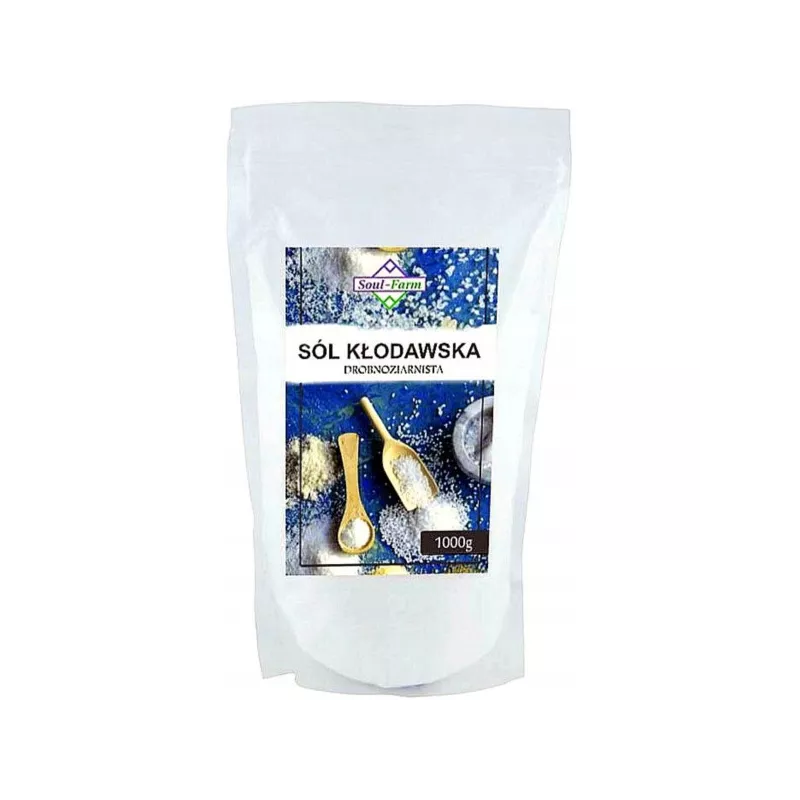 Soul Farm Sól Kłodawska drobnozsiarnista 1000 g