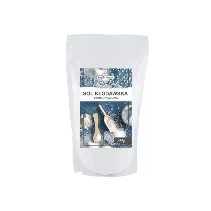 Soul Farm Sól Kłodawska drobnoziarnista 500 g