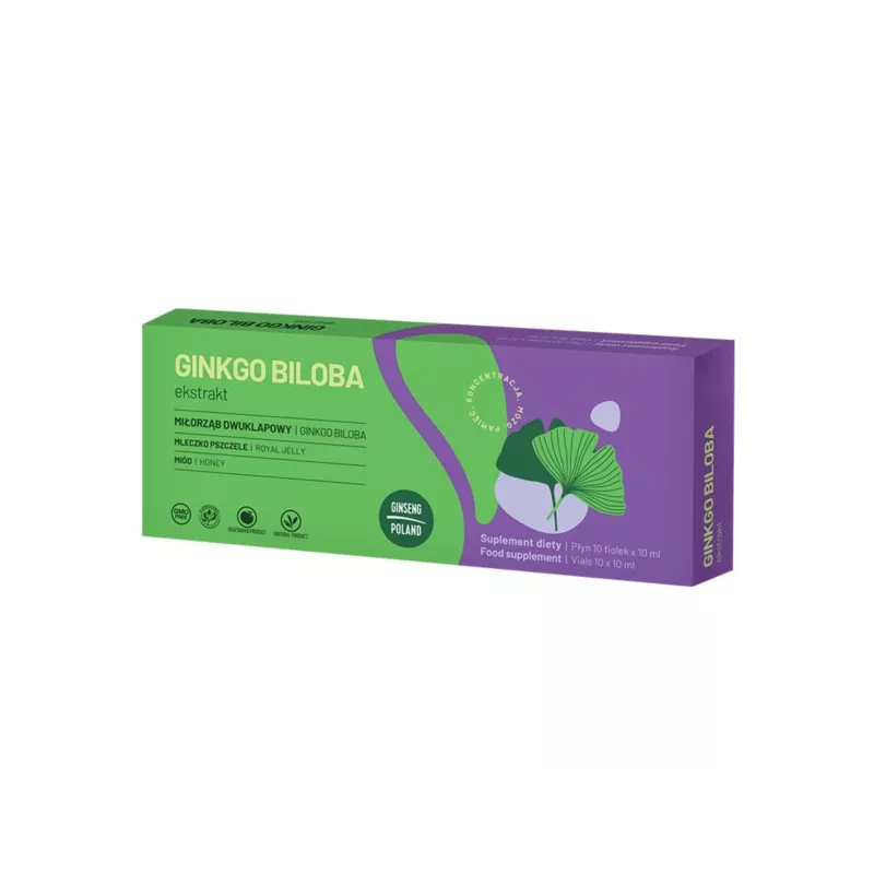 Ginseng Poland Ginko Biloba ekstrakt 10X10