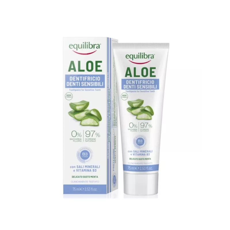 Equilibra Pasta Sensitive Do Wrażliwych Zębów 75Ml