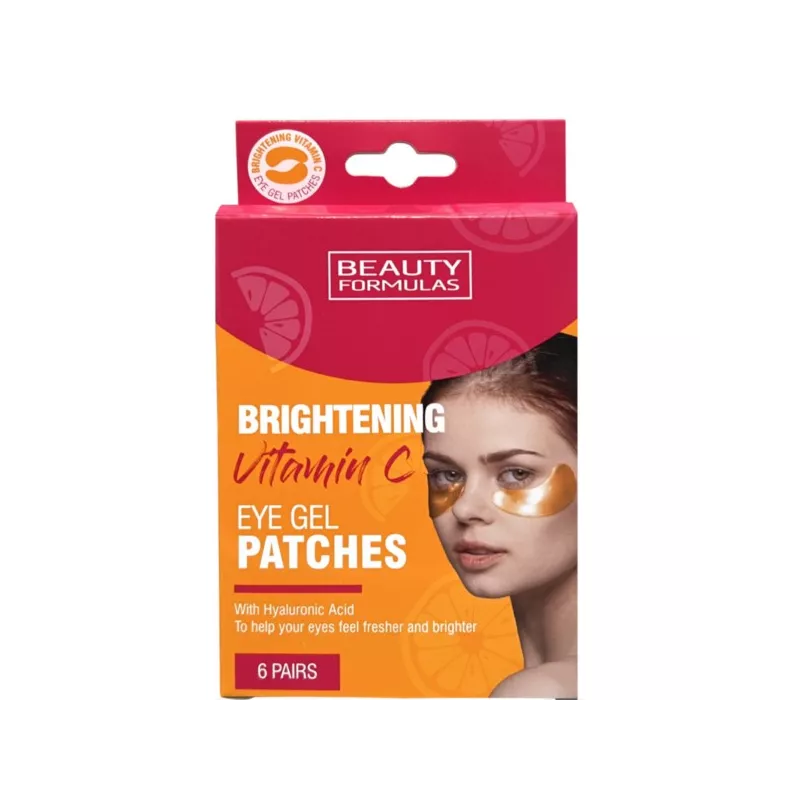 Beauty Formulas Żelowe płatki pod oczy z wit. C Beauty Formulas Żelowe płatki pod oczy z wit. C