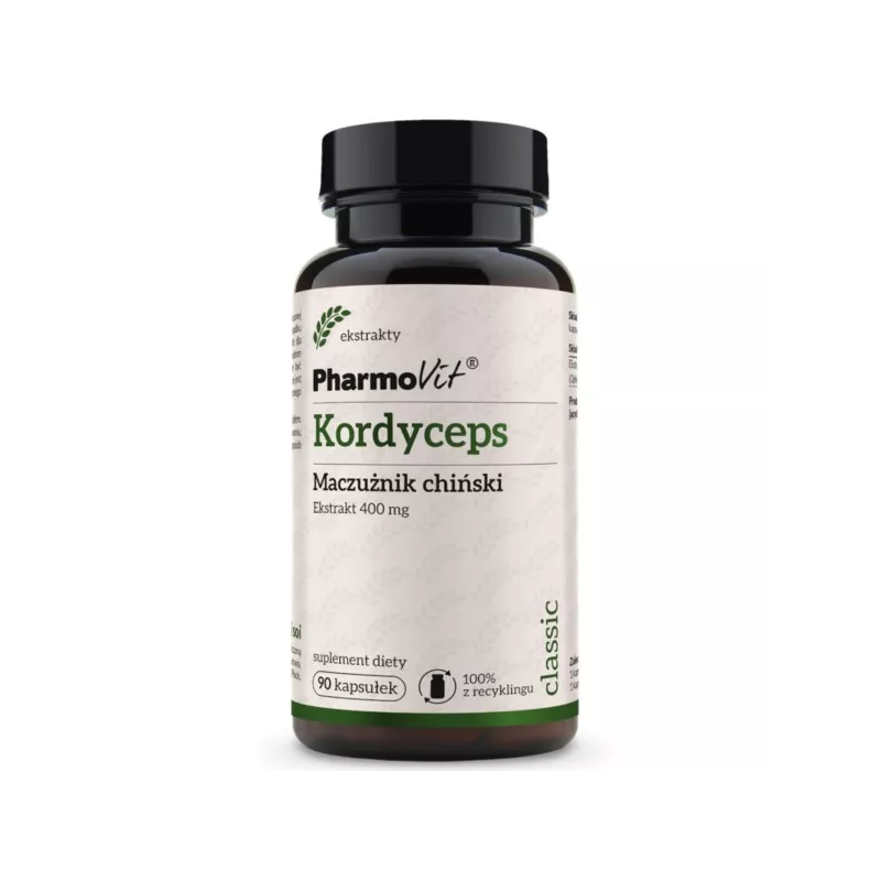 Pharmovit Kordyceps Maczużnik chiński 90 k Pharmovit Kordyceps Maczużnik chiński 90 k