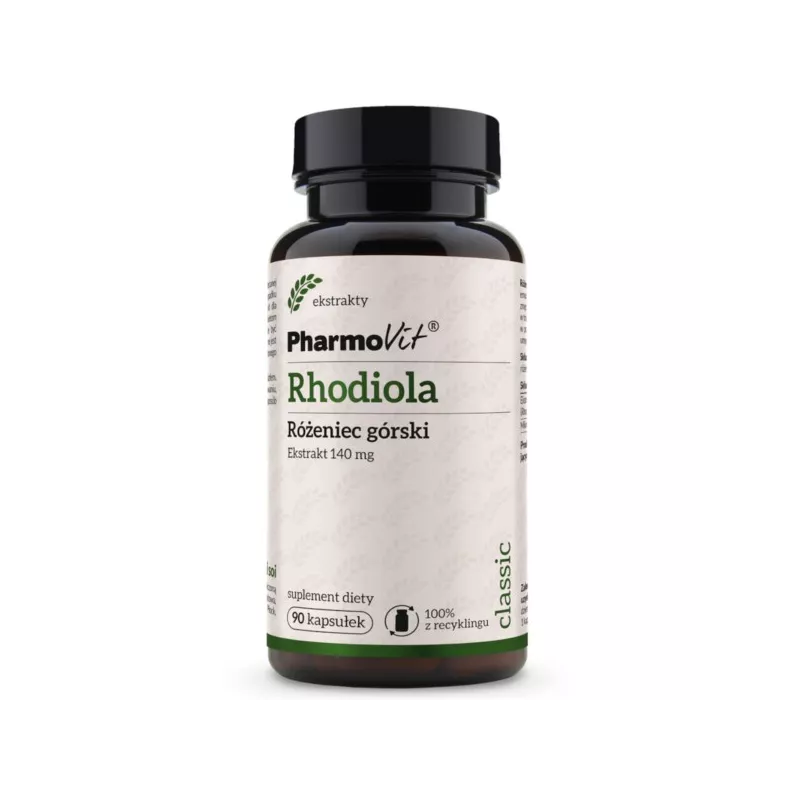 Pharmovit Rhodiola Różeniec Górski 140 mg 90 k