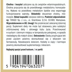 Yango Cholina Inozytol 90 kap