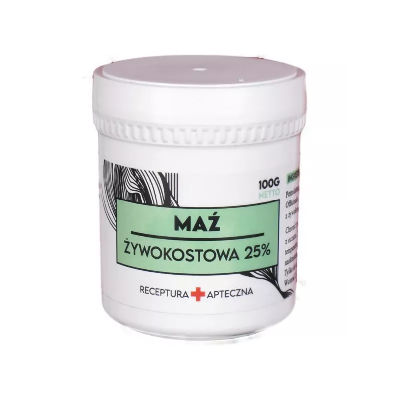 BJK BIO Maź żywokostowa 25% 100 g BJK BIO Maź żywokostowa 25% 100 g