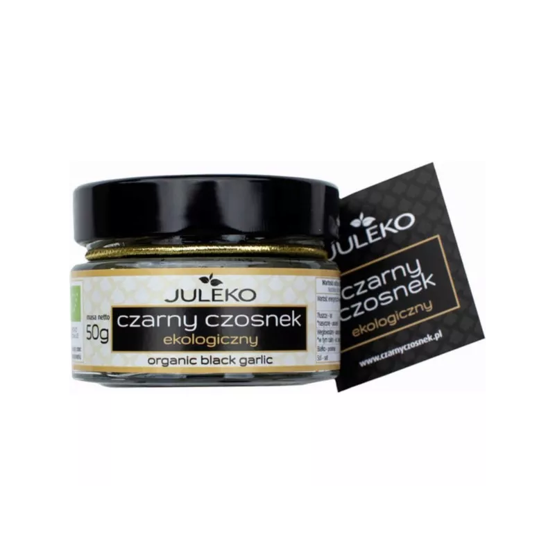 JULEKO Czarny Czosnek BIO 50 g JULEKO Czarny Czosnek BIO 50 g