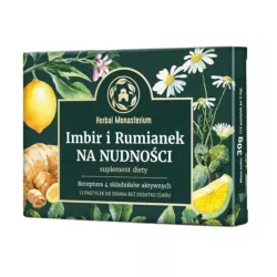 Herbal Monasterium Imbir I Rumianek na nudności Herbal Monasterium Imbir I Rumianek na nudności