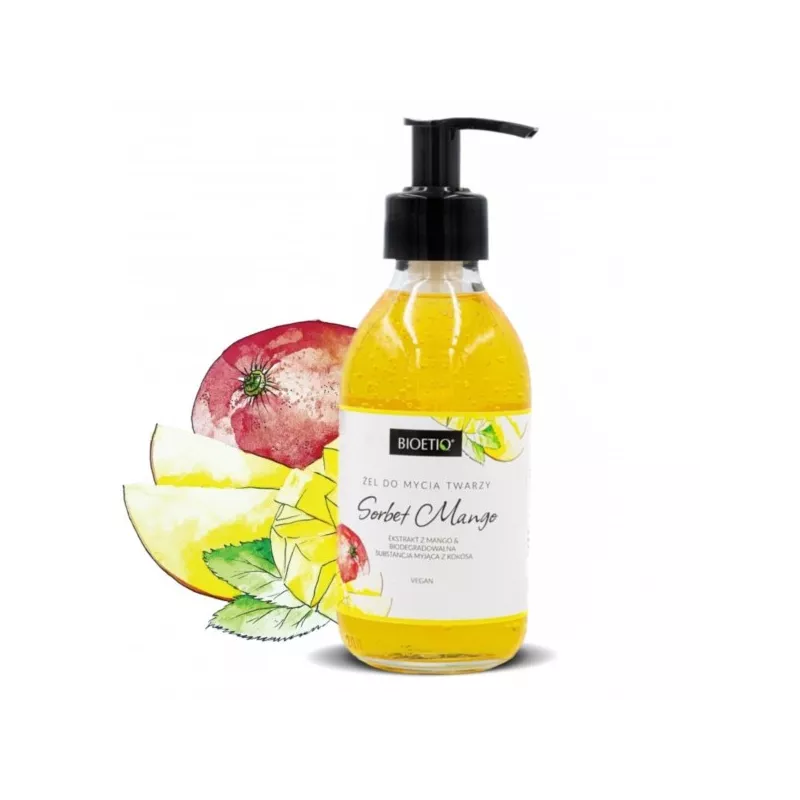 Bioetiq Sorbet Mango żel do mycia twarzy naturalny Bioetiq Sorbet Mango żel do mycia twarzy naturalny