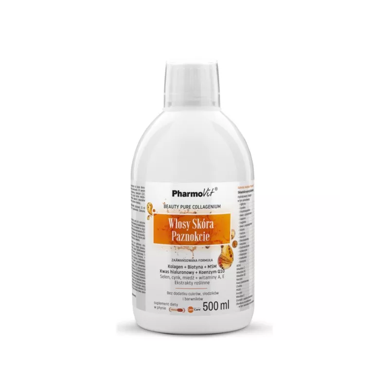 Pharmovit Włosy skóra paznokcie 500 ml Pharmovit Włosy skóra paznokcie 500 ml