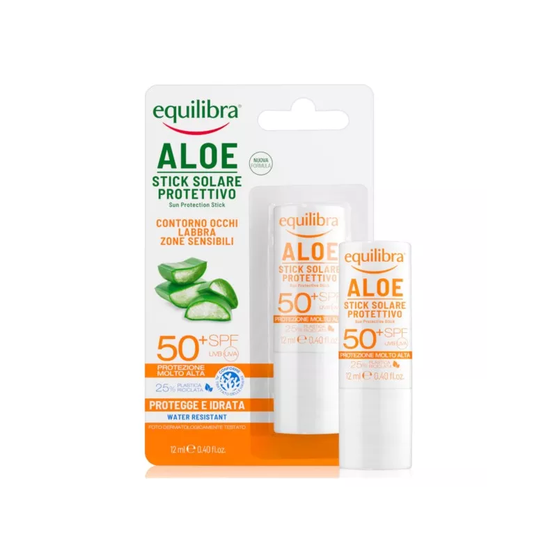 Equilibra Sztyft Przeciwsłoneczny Spf 50+ Uva Uvb Equilibra Sztyft Przeciwsłoneczny Spf 50+ Uva Uvb