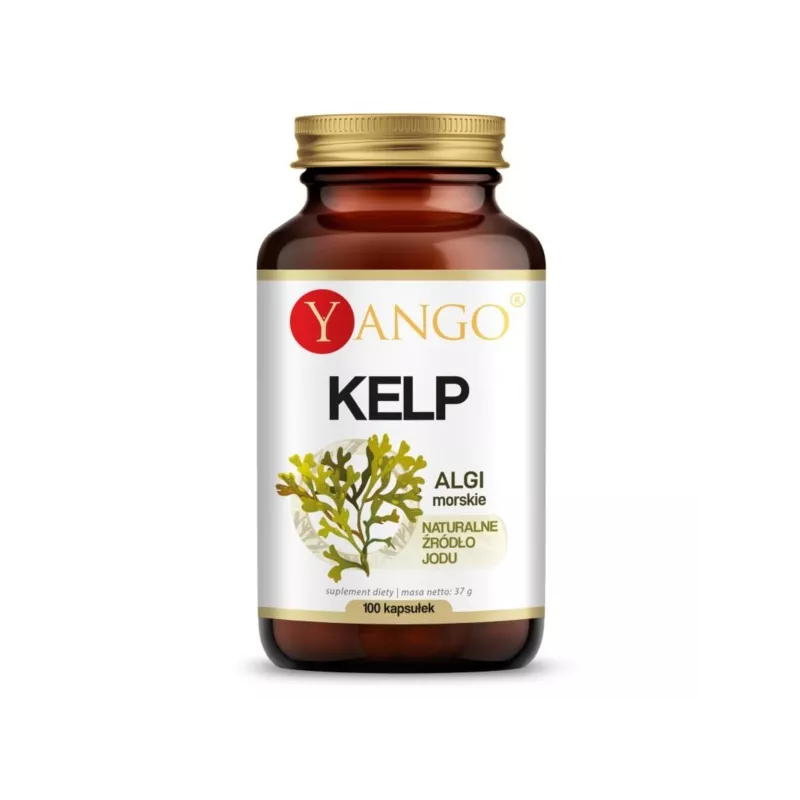 Yango Kelp Naturalne Źródła Jodu 100 kapsułek