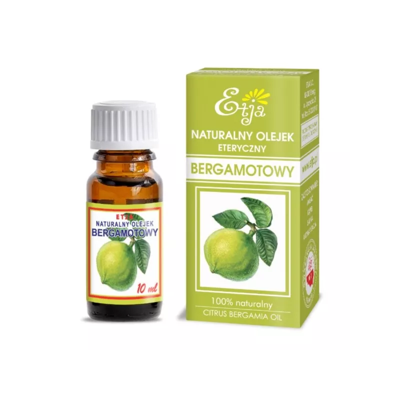 Etja Olejek Bergamotka 10Ml Wspomaga Układ Nerwowy