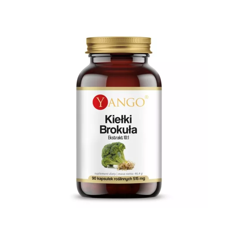 Yango Kiełki Brokuła 90 Kaps. Sulforafan