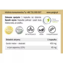 Yango Gorzki Melon 90 k dla cukrzyków Yango Gorzki Melon 90 k dla cukrzyków