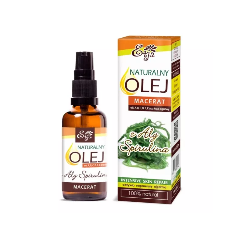 Etja Olej Macerat z Alg Spirulina 50 ml Etja Olej Macerat z Alg Spirulina 50 ml