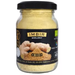 Pięć przemian Imbir mielony 60 g bio Pięć przemian Imbir mielony 60 g bio