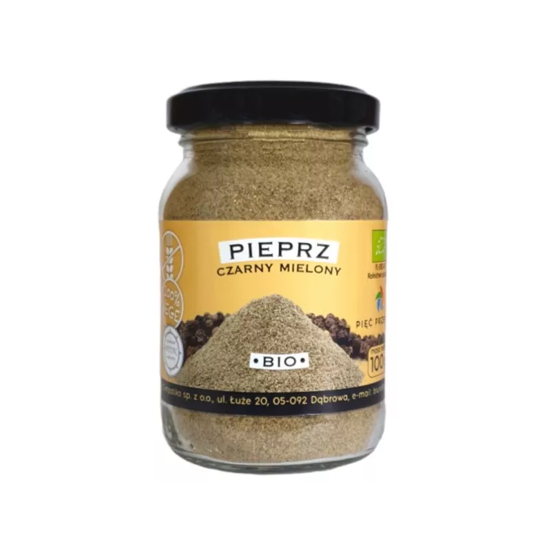 Pięć przemian Pieprz czarny mielony 100 g