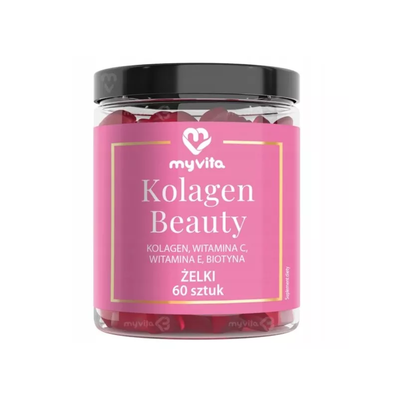 Myvita Żelki Naturalne Kolagen Beauty 60 szt.