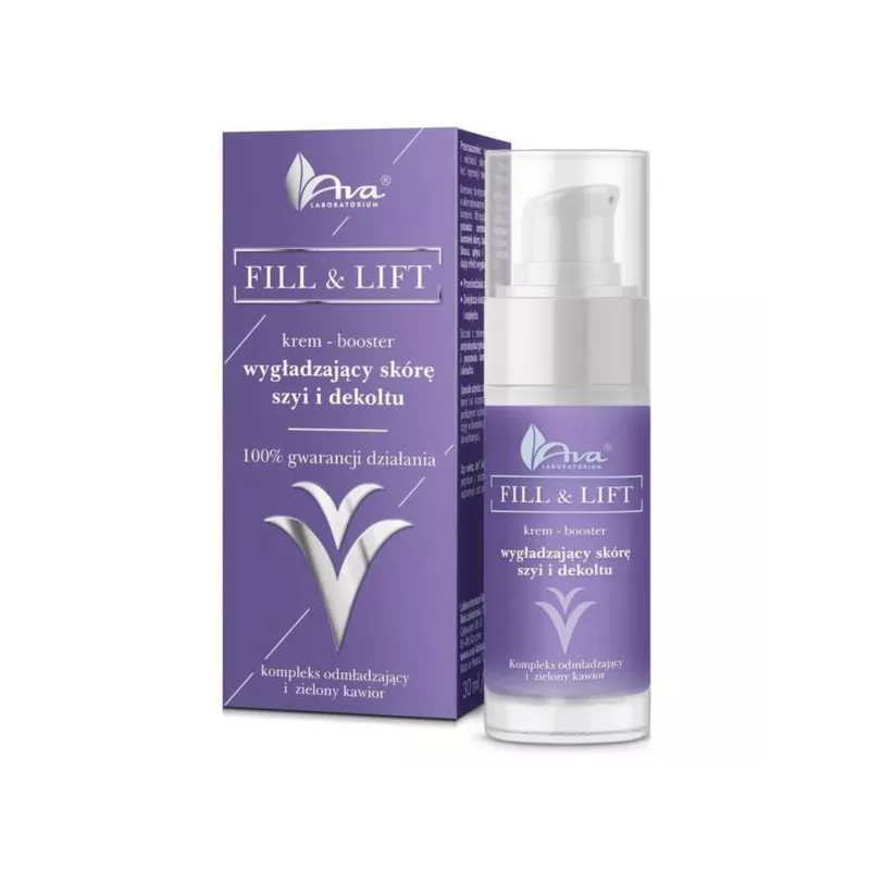 AVA Fill&Lift Krem booster d/szyi i dekoldu 30 ml AVA Fill&Lift Krem booster d/szyi i dekoldu 30 ml