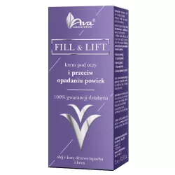 AVA Fill&Lift Krem pod oczy p/opadaniu powiek 15 m AVA Fill&Lift Krem pod oczy p/opadaniu powiek 15 m