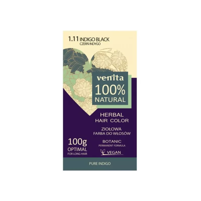Venita Ziołowa Farba 1.11 INDYGO 100 g