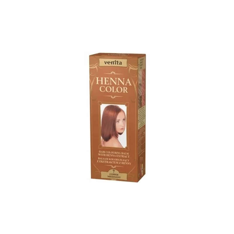 Venita Henna Color Balsam Nr 7 Miedziany 75 ml