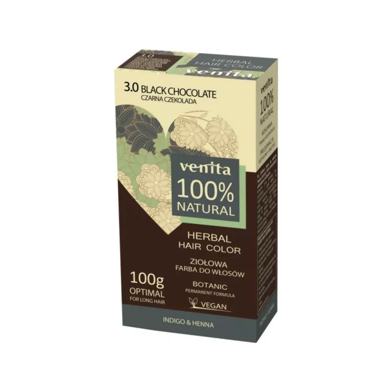 Venita Ziołowa Farba 3.0 Black Chocolate 100 g