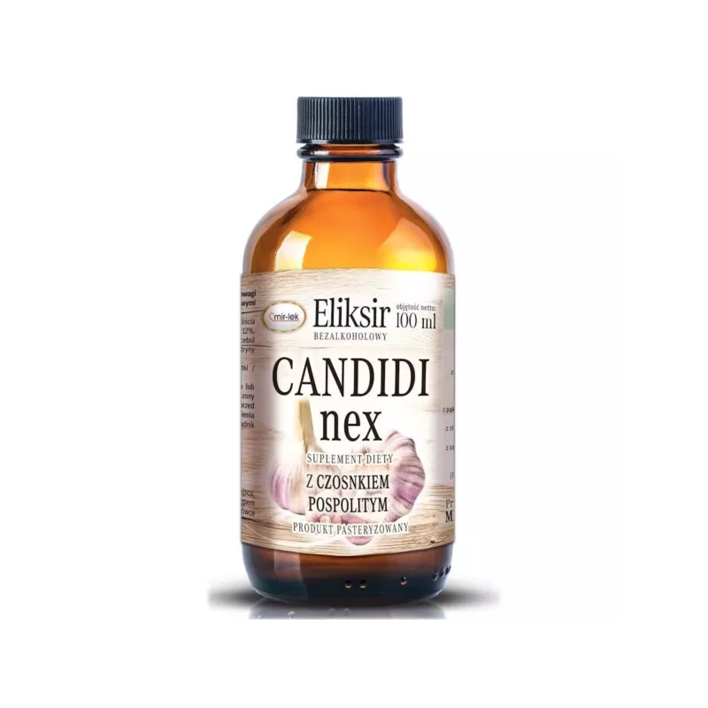 Mirlek Eliksir CANDIDInex bezalkoholowy 100 ml Mirlek Eliksir CANDIDInex bezalkoholowy 100 ml