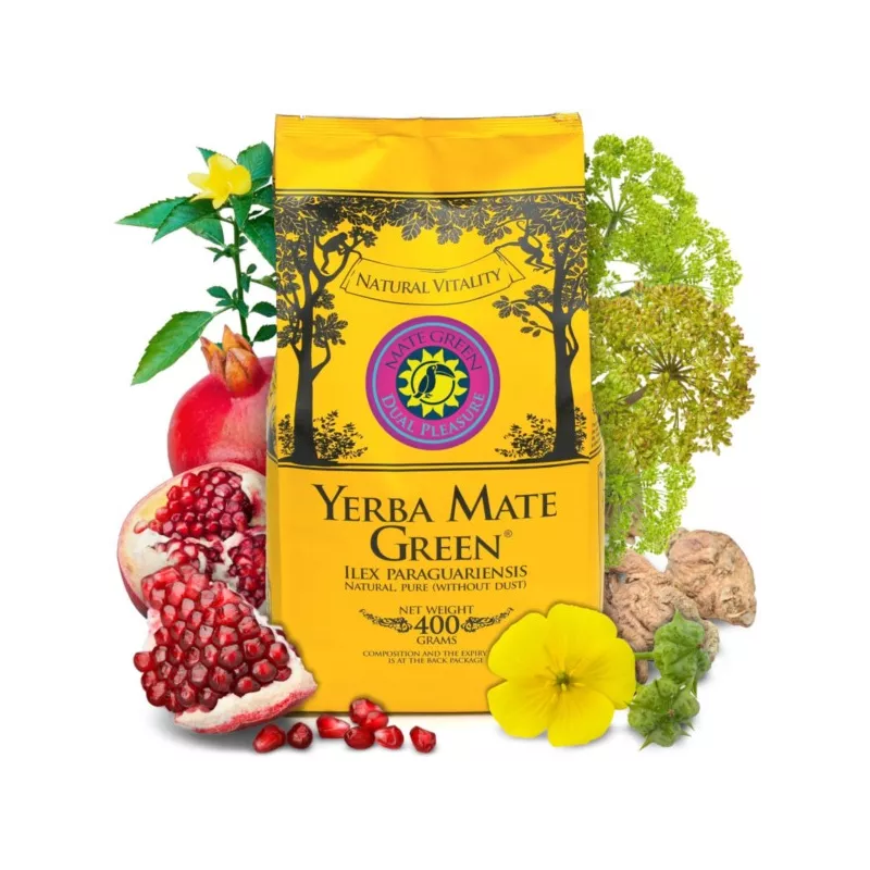 Yerba Mate Green Dual Pleasure 400 g Yerba Mate Green Dual Pleasure 400 g