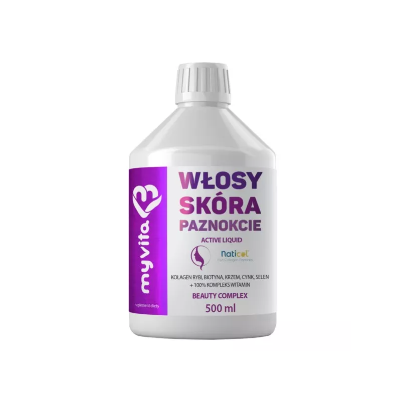 Myvita Włosy, Skóra, Paznokcie Liquid 500 ml