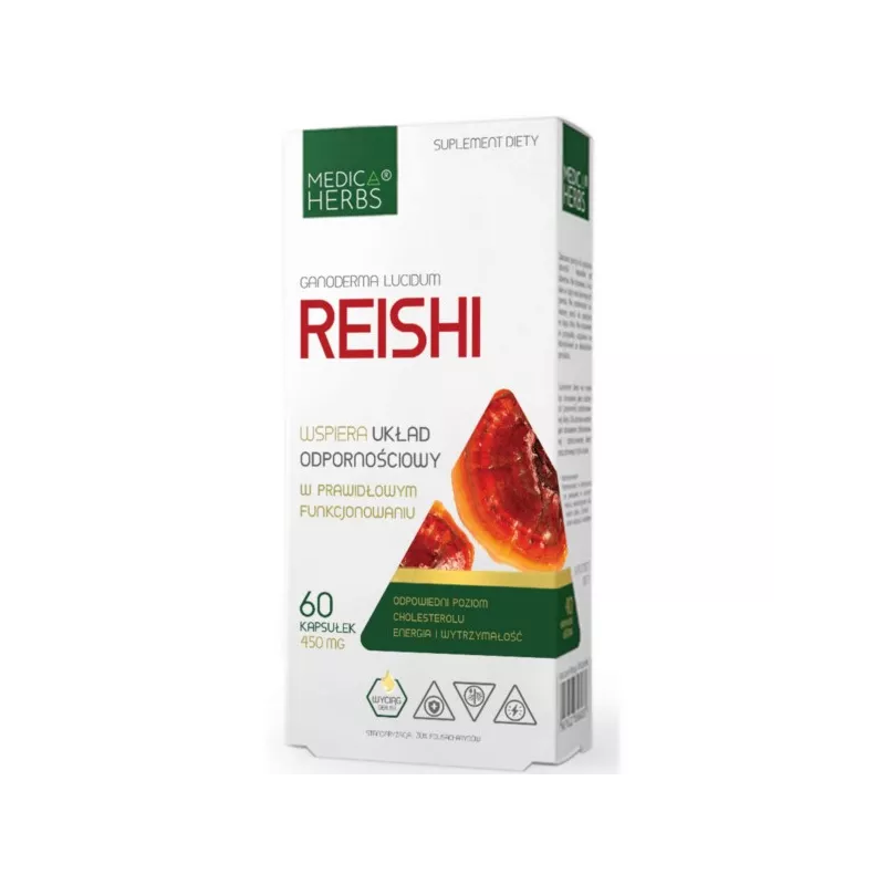 Medica Herbs Reishi Ganoderma lucidum 60 k