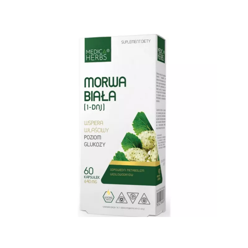 Medica Herbs Morwa Biała 60 k Medica Herbs Morwa Biała 60 k