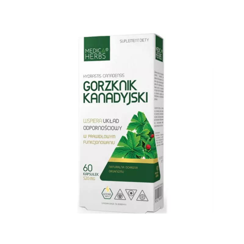 Medica Herbs Gorzknik Kanadyjski 60 k