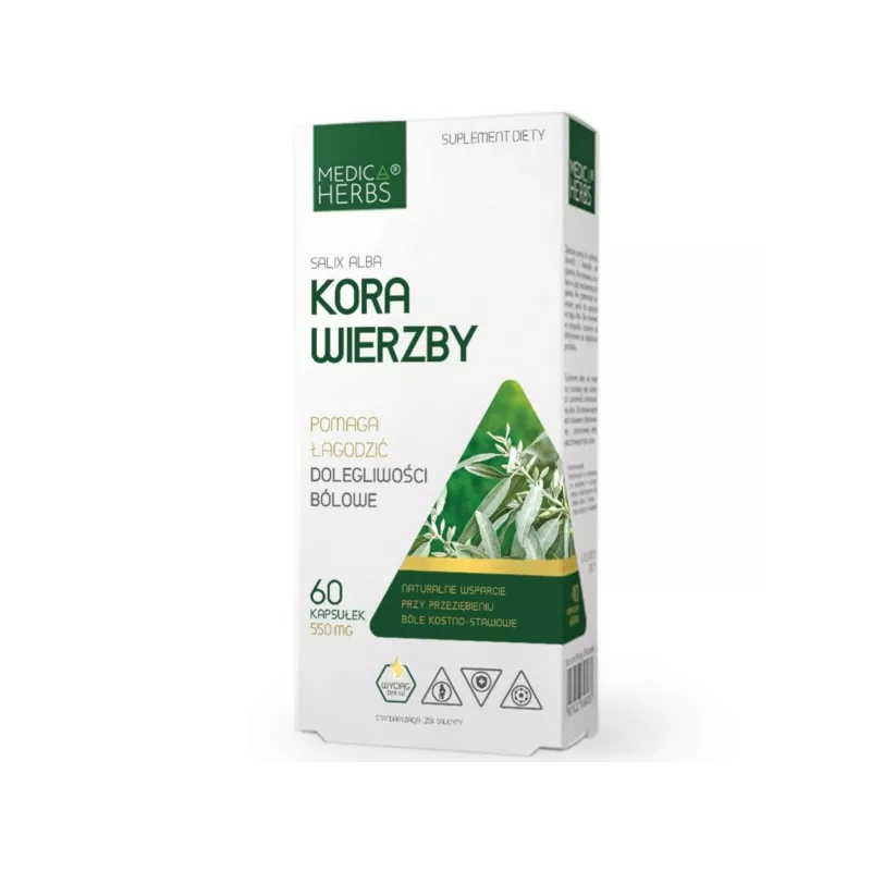 Medica Herbs Kora Wierzby 60 k Medica Herbs Kora Wierzby 60 k