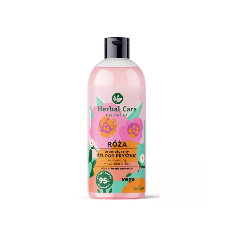 Herbal Care Róża Żel pod prysznic 500 ml