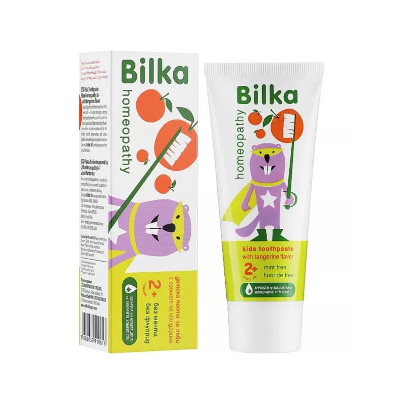 BILKA Homeopathy pasta do zębów dla dzieci 2+